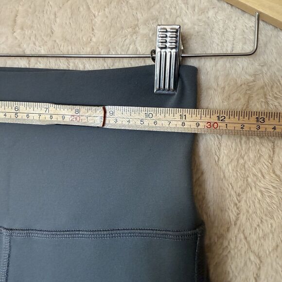 Alo Yoga Leggings Womens XS (2-4)‎ Gray High Waisted Moto Gym Running Athleisure - Picture 5 of 16
